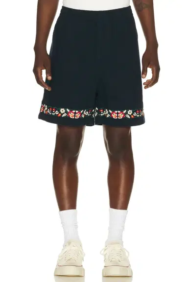 Found Embroidery Twill Floral Shorts | Thumbnail 1
