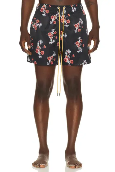 Rhude Turbo Floral Swim Shorts | Thumbnail 1