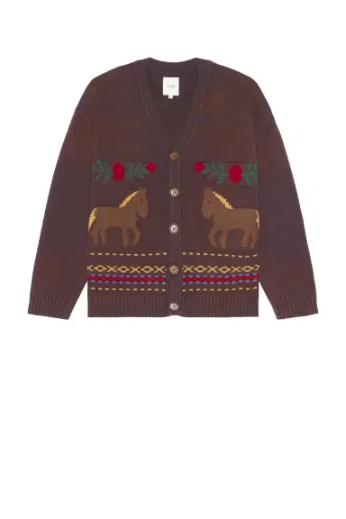Found Horse Jacquard Cardigan | Thumbnail 4 Found Horse Jacquard Cardigan | Thumbnail 4