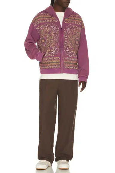 Found Motif Zip Up Hoodie | Thumbnail 3 Found Motif Zip Up Hoodie | Thumbnail 3
