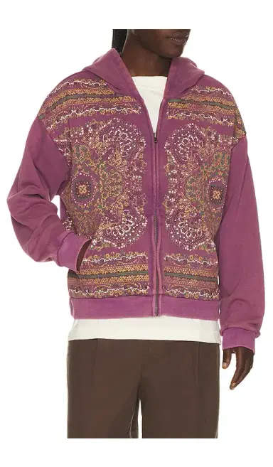 Found Motif Zip Up Hoodie | Thumbnail 5 Found Motif Zip Up Hoodie | Thumbnail 5