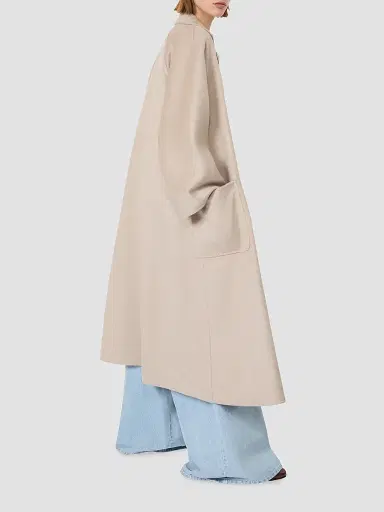 Max Mara Women's Ludmilla Icon Coat - Sand - Size 8 | Thumbnail 3 Max Mara Women's Ludmilla Icon Coat - Sand - Size 8 | Thumbnail 3