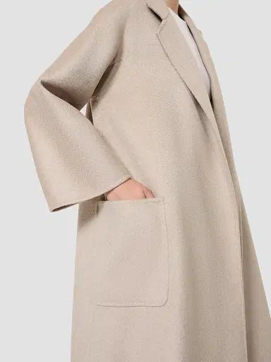 Max Mara Women's Ludmilla Icon Coat - Sand - Size 8 | Thumbnail 5 Max Mara Women's Ludmilla Icon Coat - Sand - Size 8 | Thumbnail 5