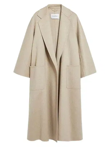 Max Mara Women's Ludmilla Icon Coat - Sand - Size 8 | Thumbnail 1 Max Mara Women's Ludmilla Icon Coat - Sand - Size 8 | Thumbnail 1