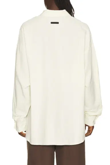 Fear of God ESSENTIALS Signature Button Up Shirt | Thumbnail 2