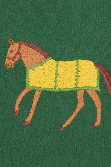 Found Embroidered Horse Equine Tee | Thumbnail 5
