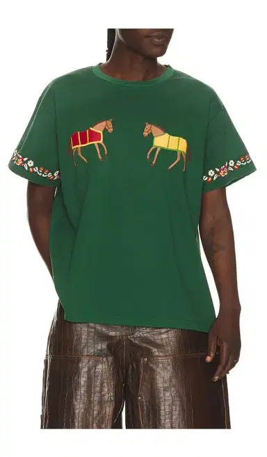 Found Embroidered Horse Equine Tee | Thumbnail 6