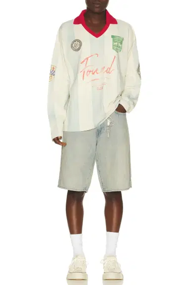 Found Striped Sport Long Sleeve Jersey | Thumbnail 3