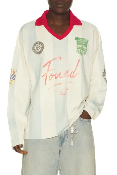Found Striped Sport Long Sleeve Jersey | Thumbnail 1