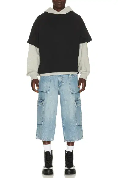 Levi's 478 Baggy Capri Cargo Jeans | Thumbnail 4