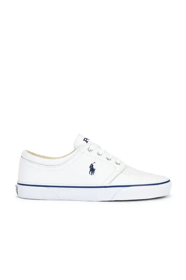 Polo Ralph Lauren Faxon Solid Leather Low Top Sneaker