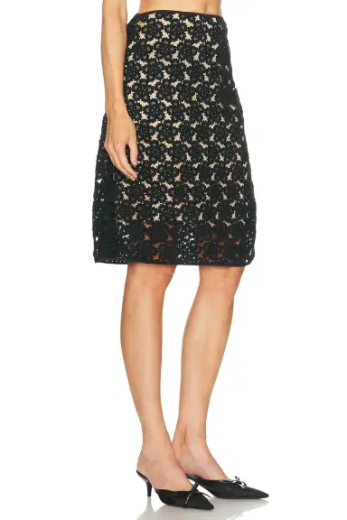 Miu Miu Macram? Anemone Skirt | Thumbnail 3