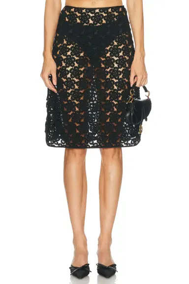 Miu Miu Macram? Anemone Skirt | Thumbnail 1