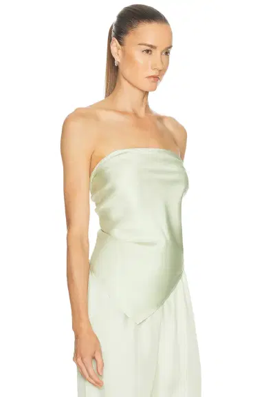 ENZA COSTA Fluid Twill Scarf Top | Thumbnail 2 ENZA COSTA Fluid Twill Scarf Top | Thumbnail 2
