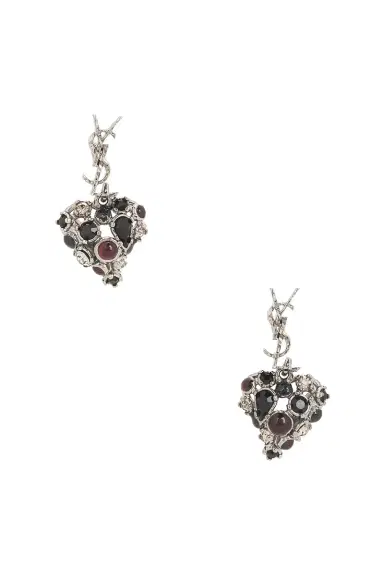 Saint Laurent YSL Fetiche Earrings | Thumbnail 1 Saint Laurent YSL Fetiche Earrings | Thumbnail 1