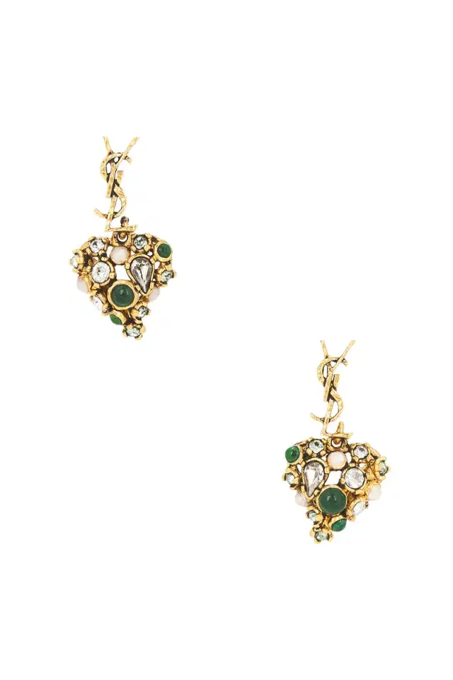 Saint Laurent YSL Fetiche Earrings