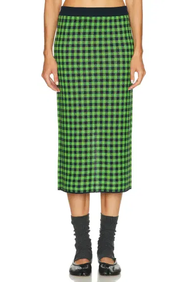 Guest In Residence Gingham Long Skirt | Thumbnail 1