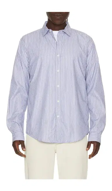 Onia Poplin Long Sleeve Button Down Shirt | Thumbnail 6