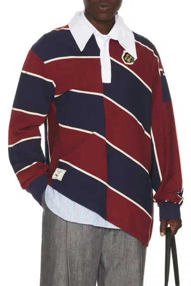 Charles Jeffrey Loverboy Warped Polo | Thumbnail 1 Charles Jeffrey Loverboy Warped Polo | Thumbnail 1