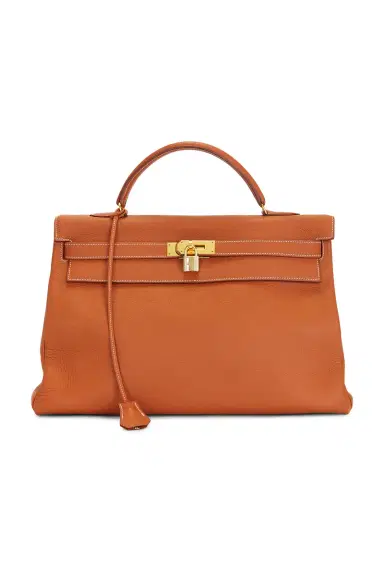 FWRD Renew Hermes Taurillon Clemence Kelly 40 Handbag | Thumbnail 1 FWRD Renew Hermes Taurillon Clemence Kelly 40 Handbag | Thumbnail 1