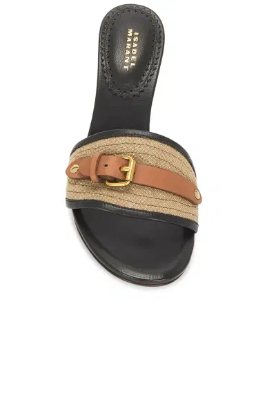 Isabel Marant Abryel Wedge Sandal | Thumbnail 4 Isabel Marant Abryel Wedge Sandal | Thumbnail 4