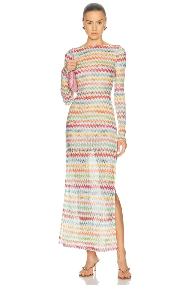 Long Sleeve Coverup Dress