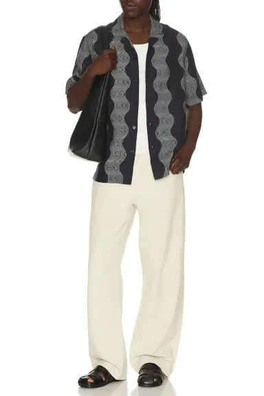 Frescobol Carioca Roberto Linen Shirt | Thumbnail 3