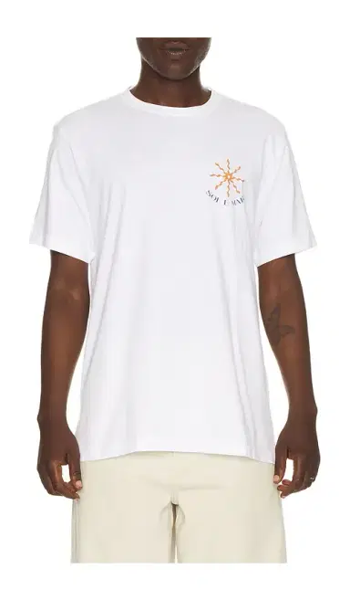 Frescobol Carioca Dinis Cotton Sol E Mar Print T-Shirt | Thumbnail 5