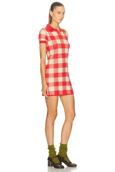 Guest In Residence Gingham Polo Dress | Thumbnail 2 Guest In Residence Gingham Polo Dress | Thumbnail 2