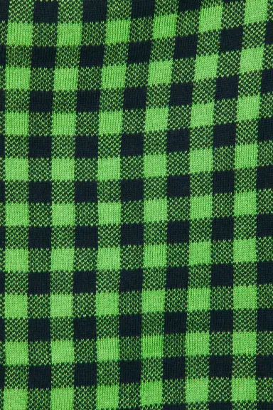 Guest In Residence Gingham Shrunken Polo Top | Thumbnail 5