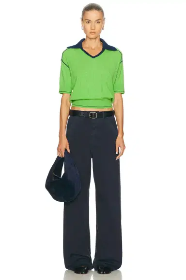 Guest In Residence Pele Polo Top | Thumbnail 4