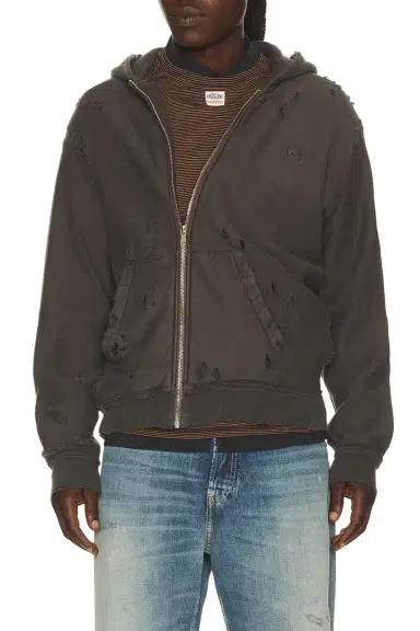 COMMISSION Twisted Distressed Hoodie | Thumbnail 1 COMMISSION Twisted Distressed Hoodie | Thumbnail 1