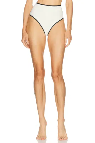 Kiki de Montparnasse Contraste High Waisted Bikini Bottom | Thumbnail 2 Kiki de Montparnasse Contraste High Waisted Bikini Bottom | Thumbnail 2