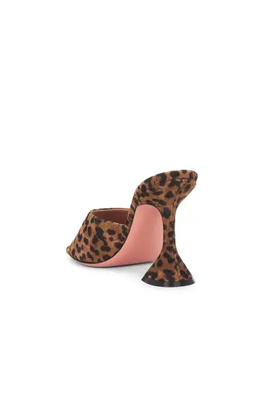 Amina Muaddi Lupita 95 Suede Slipper Mule | Thumbnail 3 Amina Muaddi Lupita 95 Suede Slipper Mule | Thumbnail 3