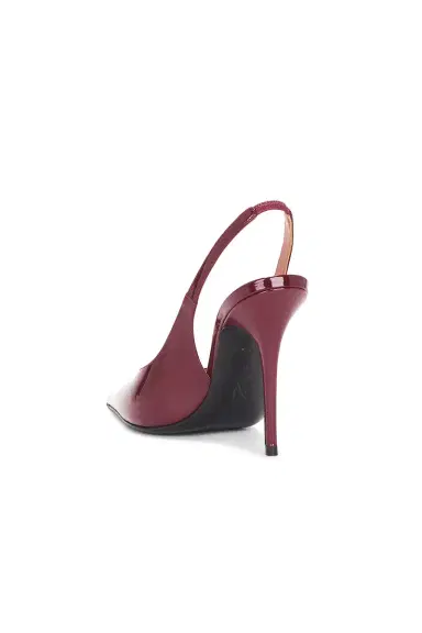 Amina Muaddi Anok 105 Sling Patent Pump | Thumbnail 3