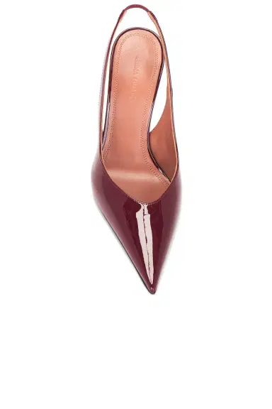 Amina Muaddi Anok 105 Sling Patent Pump | Thumbnail 4