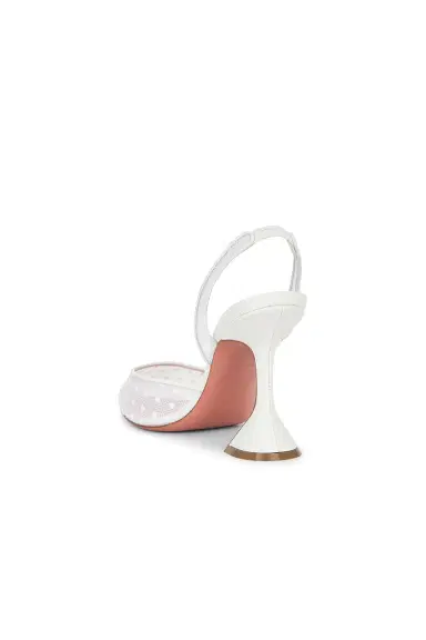 Amina Muaddi Holli 95 Sling Back Pump | Thumbnail 3 Amina Muaddi Holli 95 Sling Back Pump | Thumbnail 3