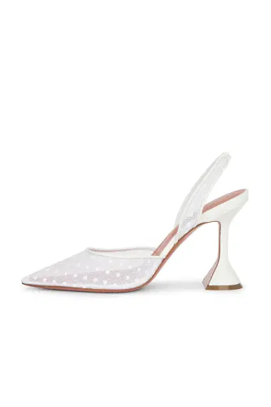 Amina Muaddi Holli 95 Sling Back Pump | Thumbnail 5 Amina Muaddi Holli 95 Sling Back Pump | Thumbnail 5