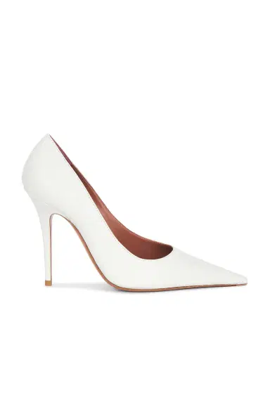Amina Muaddi Barbara Nappa 105 Pump | Thumbnail 1 Amina Muaddi Barbara Nappa 105 Pump | Thumbnail 1