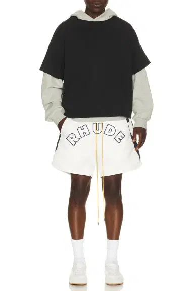 Rhude Logo Lightning Shorts | Thumbnail 4