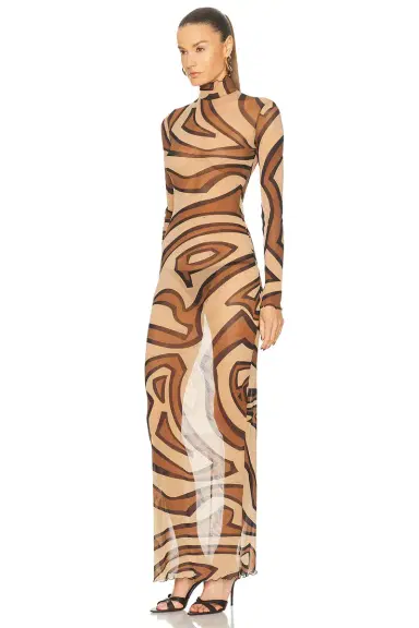 PUCCI Long Sleeve Dress | Thumbnail 3 PUCCI Long Sleeve Dress | Thumbnail 3