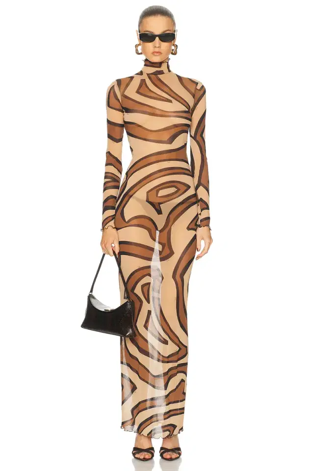 PUCCI Long Sleeve Dress