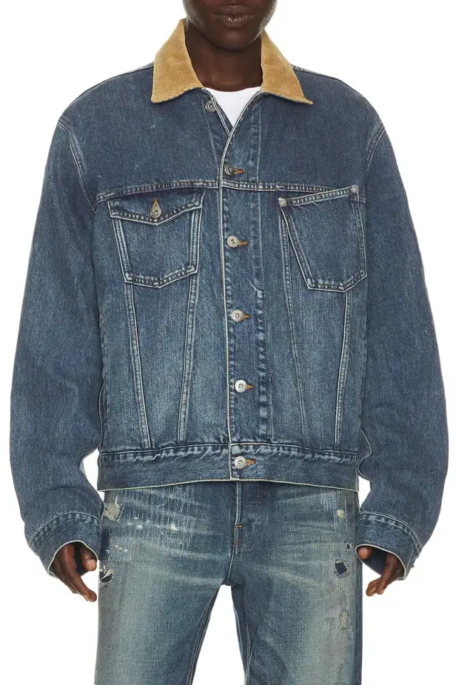 Corduroy Collar Jacket