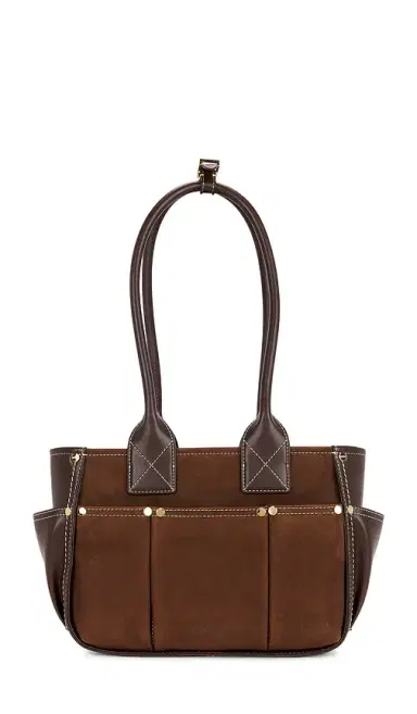 Ganni Posy Small Recycled Suede Bag | Thumbnail 2 Ganni Posy Small Recycled Suede Bag | Thumbnail 2
