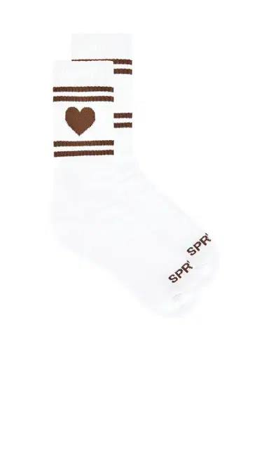 Sprwmn Heart Logo Crew Socks | Thumbnail 1