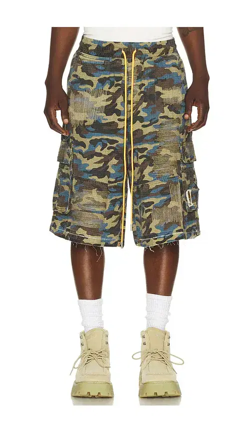 Camo Ripstop Cargo Shorts Camo Ripstop Cargo Shorts