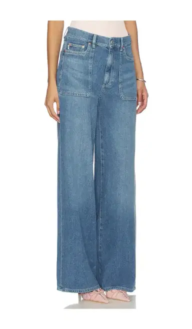 DL1961 DL Aura Hepburn Wide Leg High Rise Jeans | Thumbnail 2 DL1961 DL Aura Hepburn Wide Leg High Rise Jeans | Thumbnail 2
