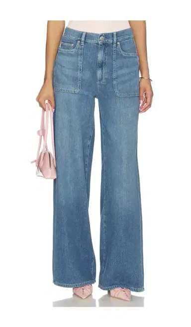 DL1961 DL Aura Hepburn Wide Leg High Rise Jeans | Thumbnail 1 DL1961 DL Aura Hepburn Wide Leg High Rise Jeans | Thumbnail 1
