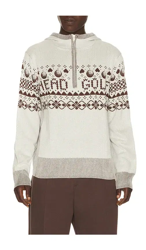 Knit Zip Hoodie