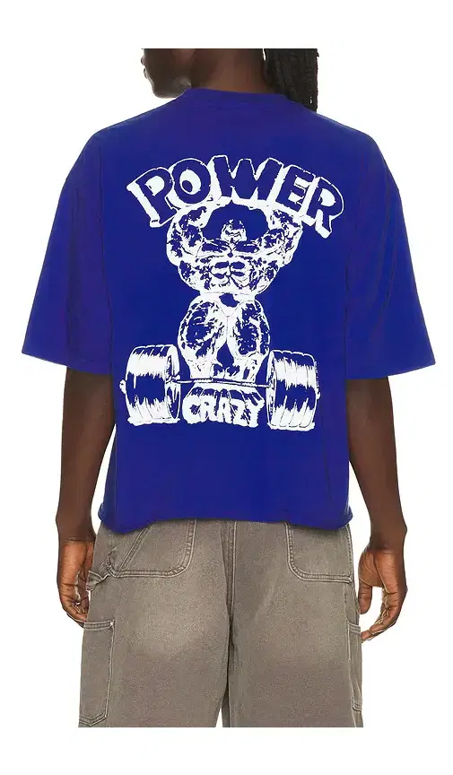 Y,IWO Power Crazy Crop Tee